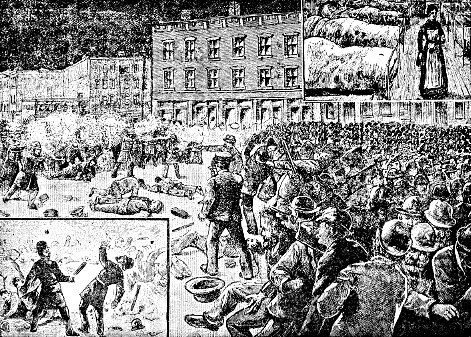 The Haymarket Massacre.