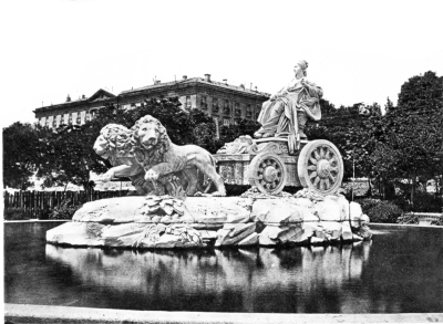 [Image not available: Fountain of Cybele, Alcalá, Madrid]