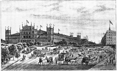 Image not available: MAIN BUILDING, INTERNATIONAL CENTENNIAL EXHIBITION, 1876.