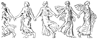 Image not available: Dance of Nymphs.  From an antique frieze in the Louvre.