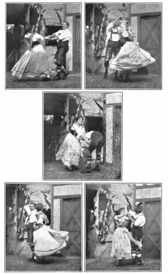 Image not available: The “Schuhplatteltanz”  Herr and Frau Nagel  A swing  A turn  A turn, man passing under a woman’s arms  A swing, back-to-back  The mirror  To face page 186