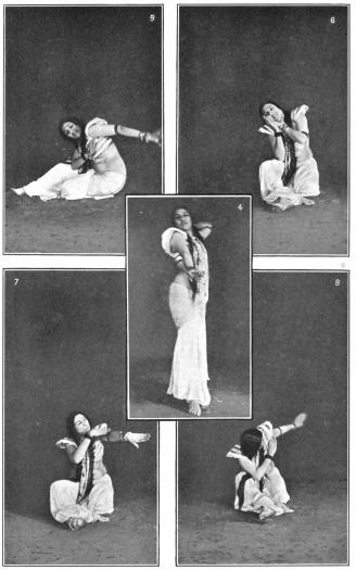 Image not available: Arabian “Dance of Greeting” (Continued)  “For you I will dance” (4)—“From here you will put away care” (5, 8)—“Here you may sleep” (6)—“Here am I” (7)  To face page 197  