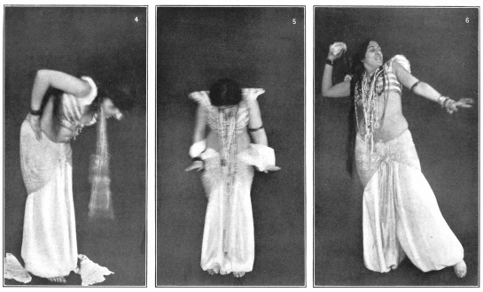 Image not available: “Handkerchief Dance” (Continued)  She can dance about, between or away from them, indifferently (4)—Made into panniers, the panniers express her willingness to receive, turned inside out, her willingness to give (5)—One of the two handkerchiefs is thrown to the selected lover (6)