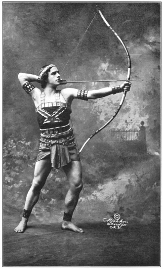 Image not available: M. Mikail Mordkin in an “Arrow Dance”  To face page 249  