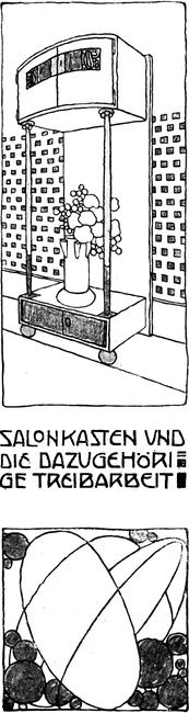 Salonkasten und die dazugehörigen Treibarbeit