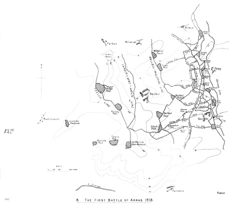 Illustration: The First Battle of Arras 1918