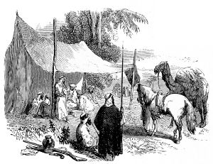 Initial—An Arab Encampment