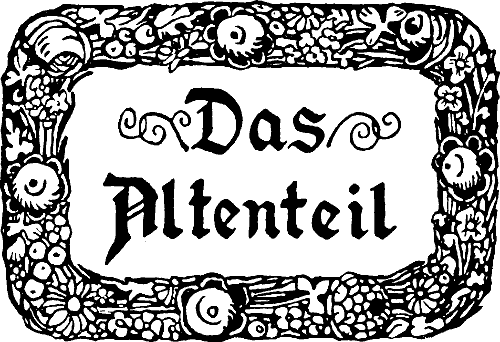 Das Altenteil