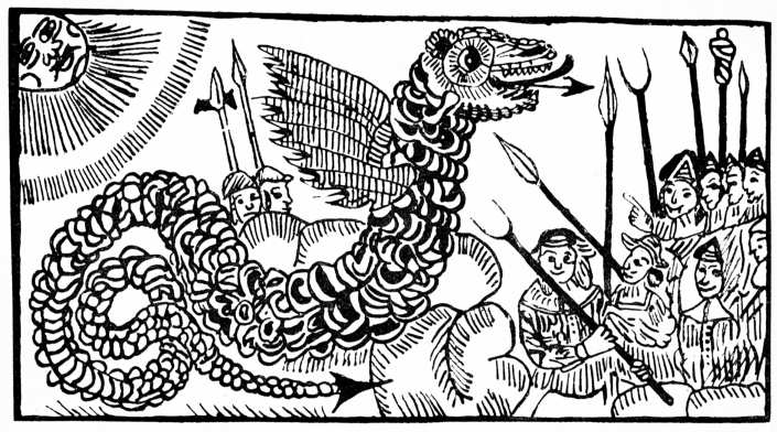 Image not available: THE FLYING SERPENT.  (Facsimile of Original.)