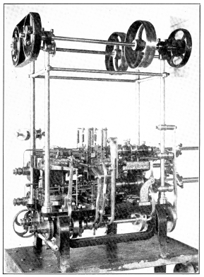 BANGERTER’S AUTOMATIC FOUR SPINDLE WATCH CHAIN MACHINE,  Composed of Over Three Thousand Parts.