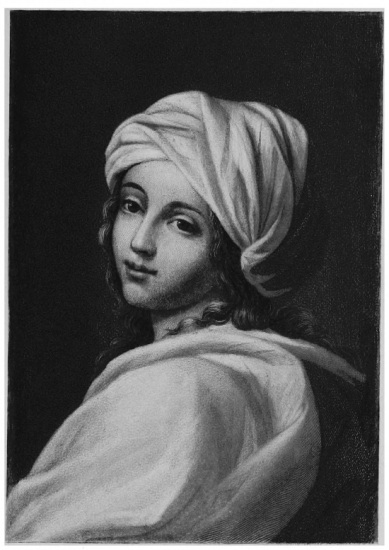 Beatrice Cenci  From the painting by Guido Reni In the Barbarini Gallery, Rome  “The very saddest picture ever painted or conceived,” says Nathaniel Hawthorne. Accused of complicity in the murder of a brutal father, Beatrice Cenci endured horrible torture in St. Angelo with heroic fortitude rivalling that of strong men, and never really confessed the crime. She was beheaded in front of the Castle of St. Angelo.