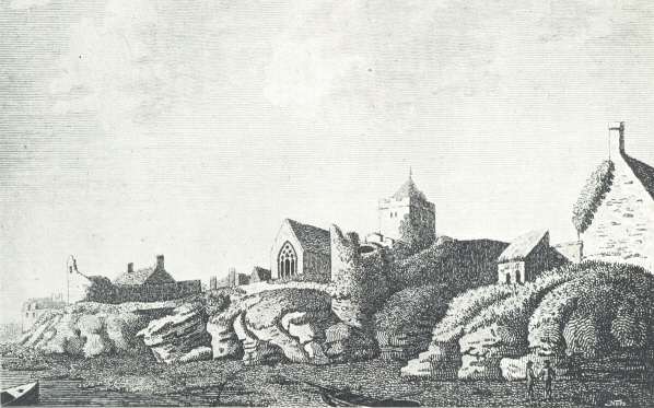 Collegiate Church Holy head, Anglesea (June 1, 1772)