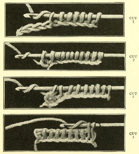 Photo: cuts 1-4