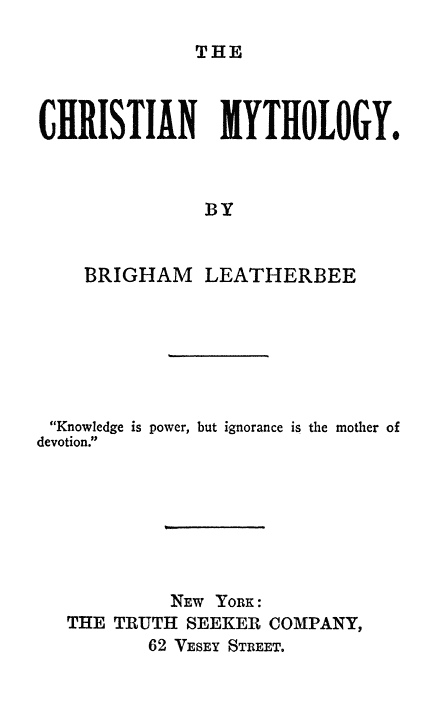 Original Title Page.