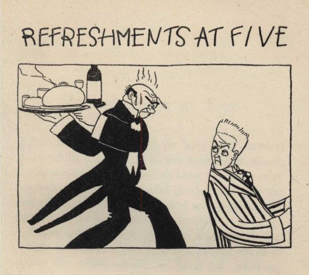 REFRESHMENTS AT FIVE