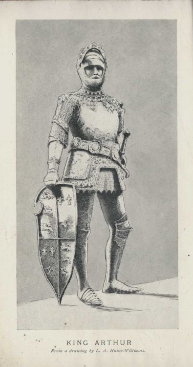 KING ARTHUR *From a drawing by L. A. Hume-Williams.*