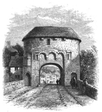 Image unavailable: GATE ON MONMOUTH BRIDGE.
