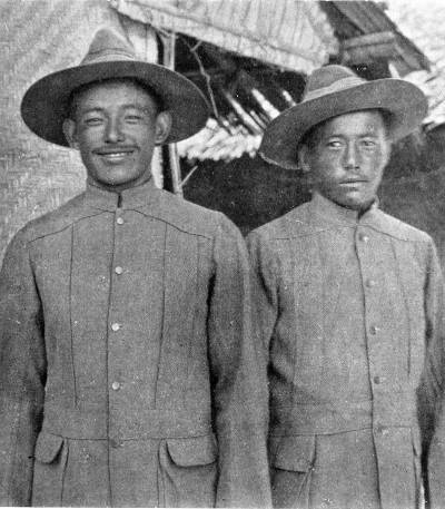 JANGBIR AND HERKAJIT, GURKHAS.