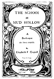 The School at Mud Hollow cover