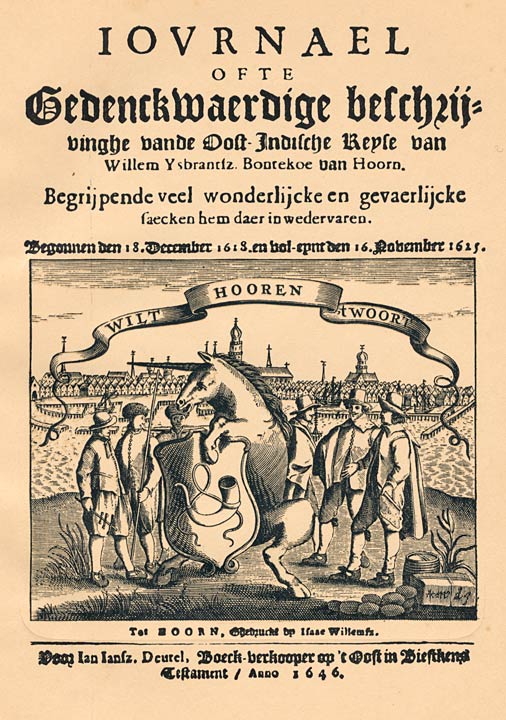 Oorspronkelijke titelpagina van de eerste druk uit 1646.