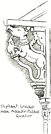 Elephant bracket