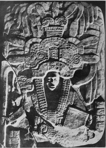 Image unvavailable: /#/> Maya Sculpture (portion) from Piedras Negras  Frontispiece