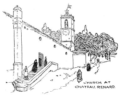 Church at Château. Renard.