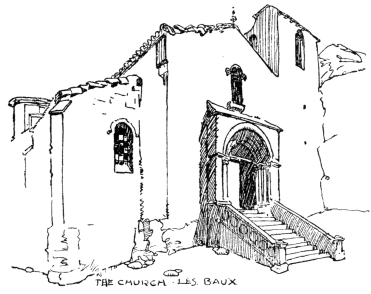 THE CHURCH LES BAUX