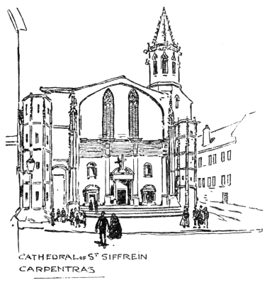 CATHEDRAL OF ST SIFFREIN CARPENTRAS