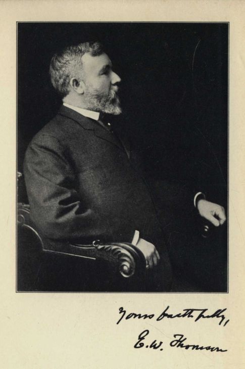Portrait of the Author—Edward William Thomson