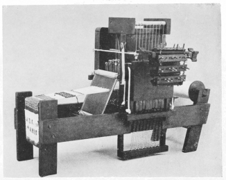 Image unavailable: Courtesy Metropolitan Museum of Art  Model of an American Peg-loom. Bearing the Name of W. D. Fales of Providence, Rhode Island