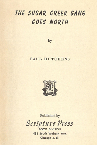 Title page autographed by author