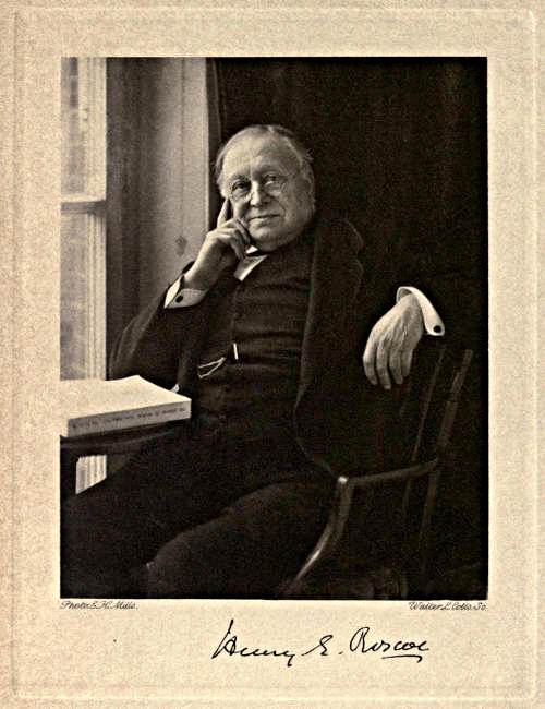 Photograph of Henry E. Roscoe