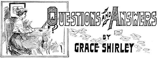 Questions and Answers by GRACE SHIRLEY