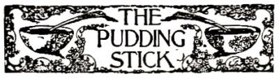 THE PUDDING STICK