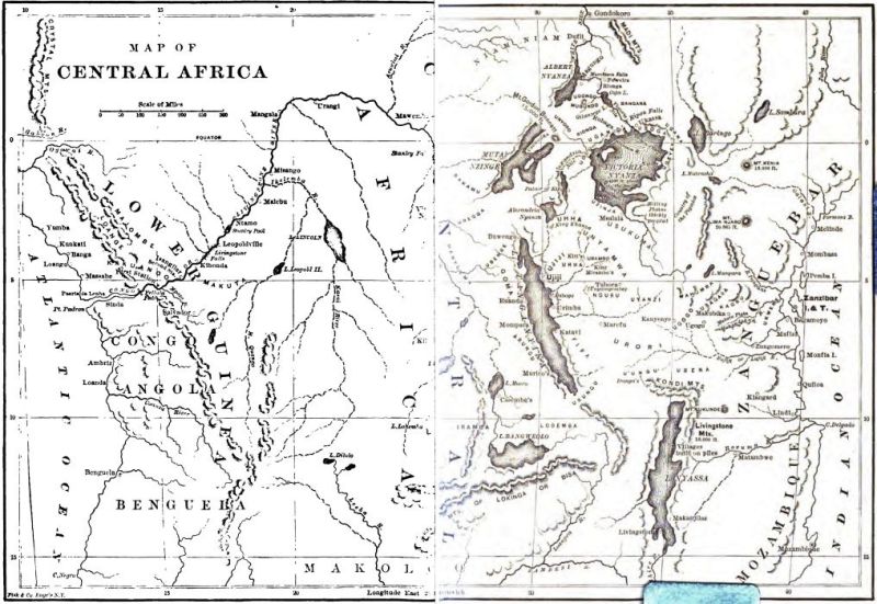 MAP OF CENTRAL AFRICA
