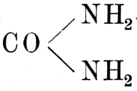 Formel cyansaures Ammonium und Carbamid