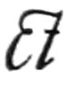 ct ligature, italic