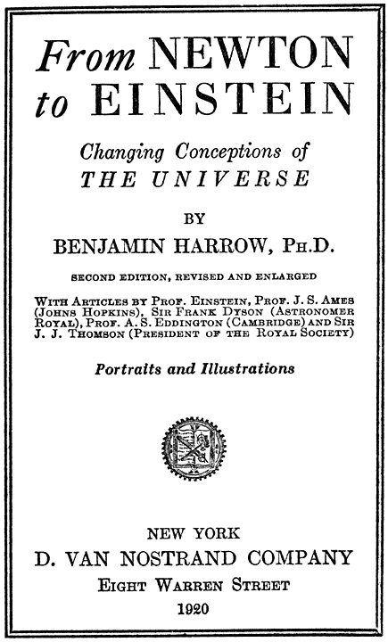 Original Title Page.