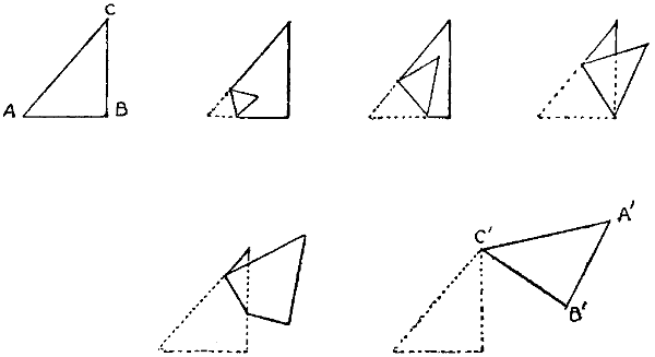 Transformation of triangle