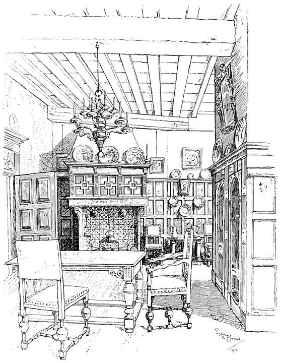 SEVENTEENTH-CENTURY ROOM FROM DORDRECHT, SOUTH HOLLAND