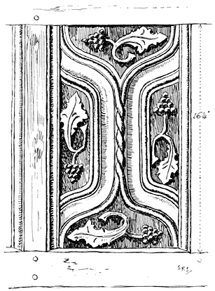 CARVED OAK PANEL FROM ZWOLLE (16TH CENTURY)