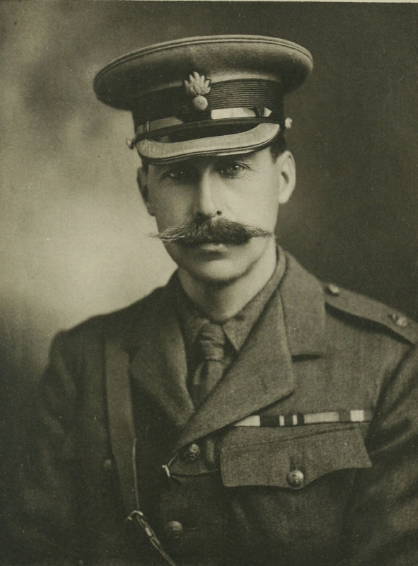 Lieutenant-Colonel W.R.A. Smith C.M.G. Commanding 2nd Battalion. Died of wounds received at Festubert 19 May 1915.