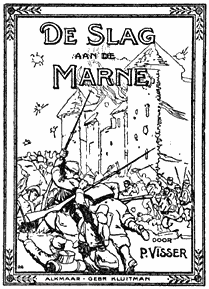 Boekomslag: De Slag aan de Marne.