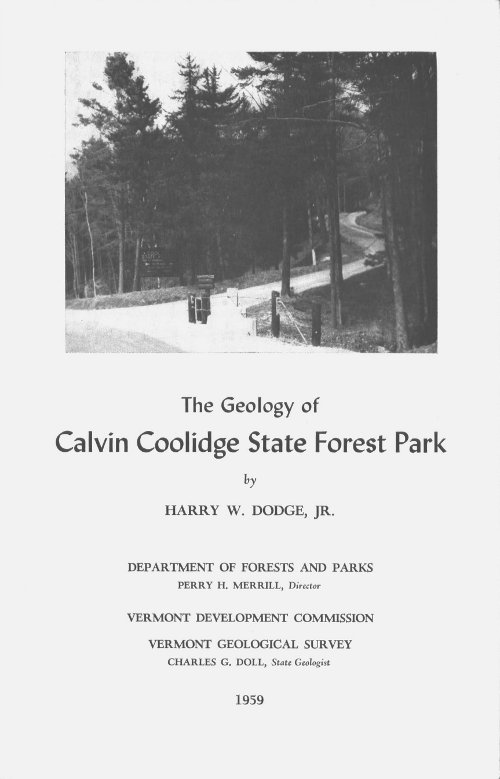The Geology of Calvin Coolidge State Forest Park