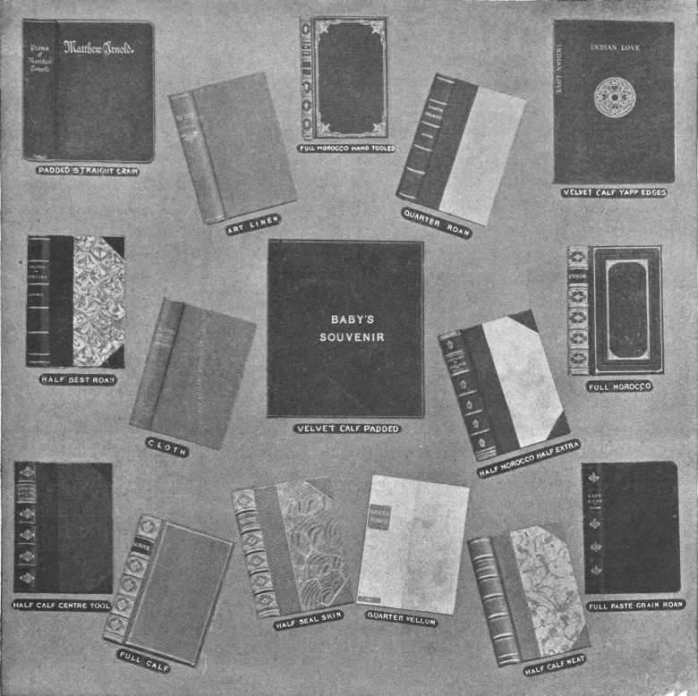 examples of bookbinding types