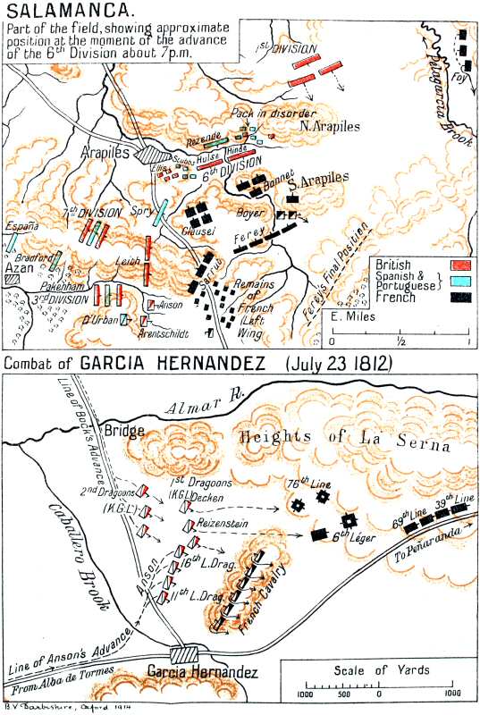 (1) The last episode at Salamanca; (2) Garcia Hernandez