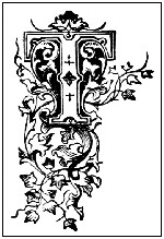 Illustration: DECORATED LETTER ‘T’.