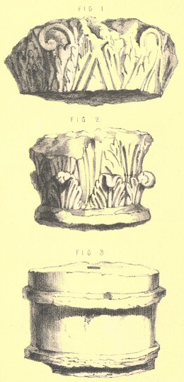 Plate 8: Capitals found at Uriconium