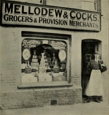 Photograph of Mellodew & Cocks, Grocers & Provision Merchants